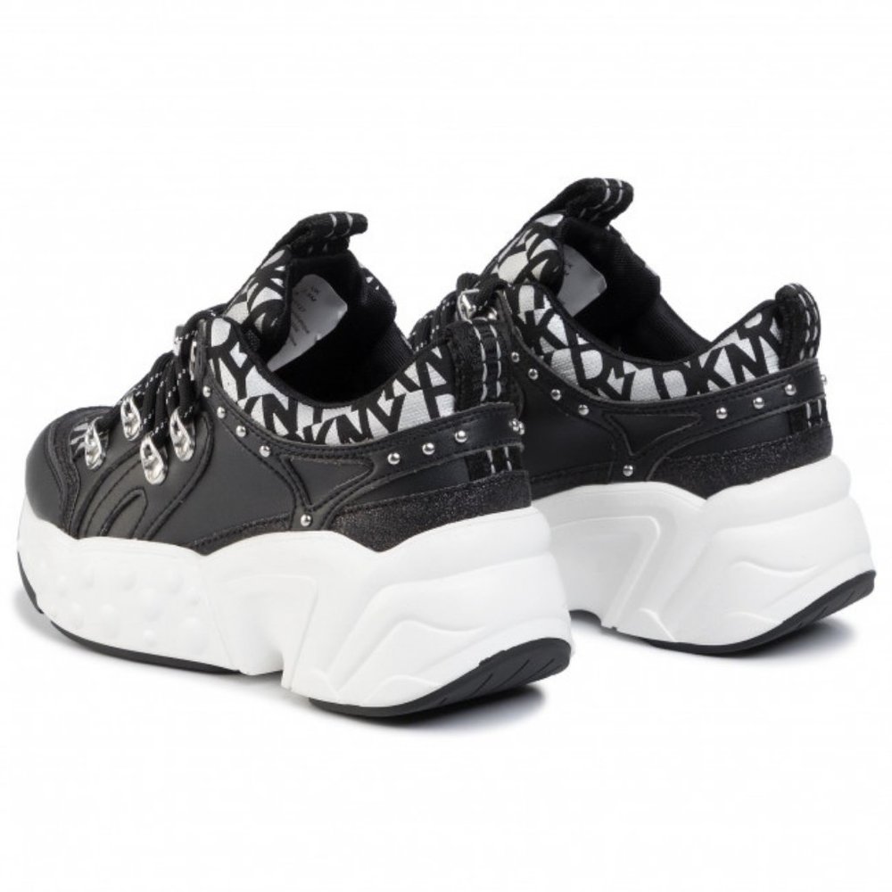 DKNY Women's AVI Logo-print Sneakers_size 6M NEW - Picture 5 of 9
